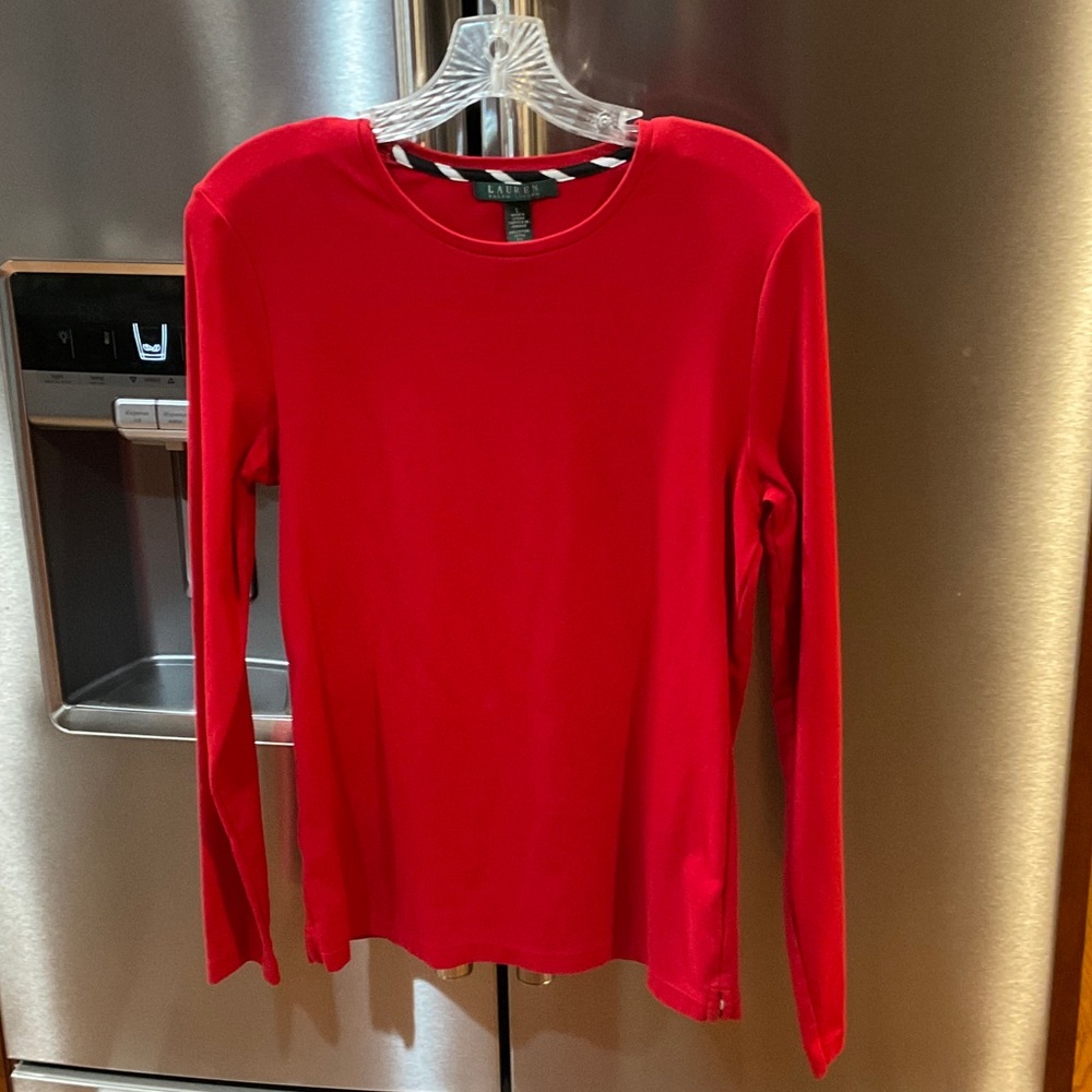 Ralph Lauren - Perfect Red Long Sleeve Tee